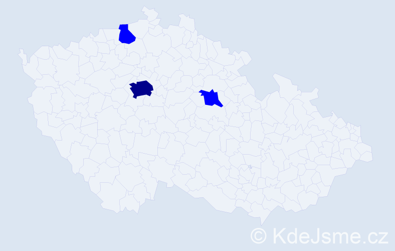 Jméno: 'Elma', počet výskytů 4 v celé ČR