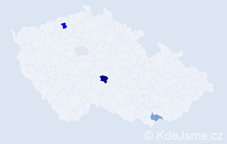 Jméno: 'Dinh Xuan', počet výskytů 4 v celé ČR