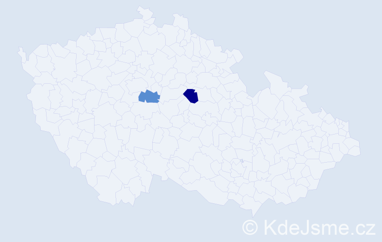 Jméno: 'Xuan Ly', počet výskytů 2 v celé ČR