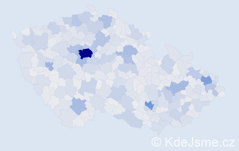 Jméno: 'Eliška', počet výskytů 59646 v celé ČR