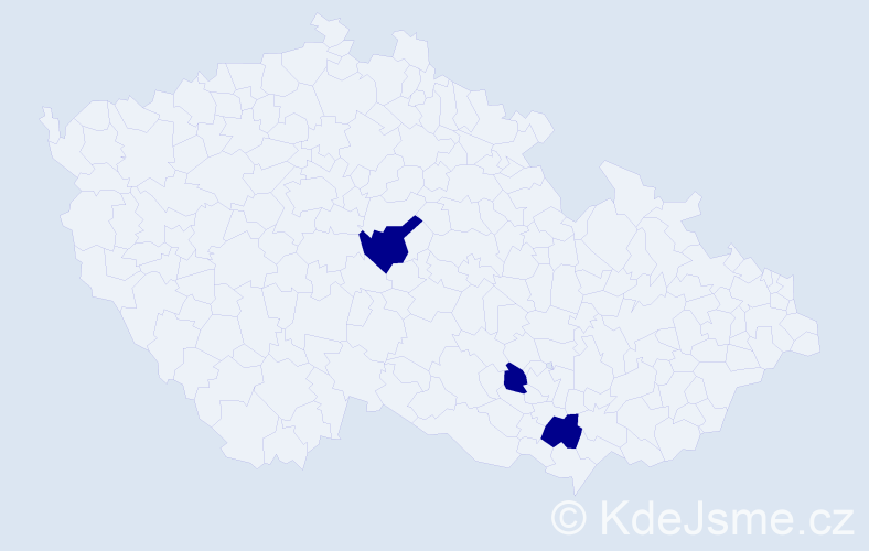 Jméno: 'Josef Stanislav', počet výskytů 3 v celé ČR