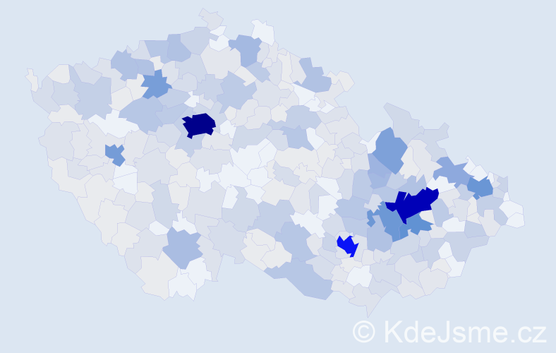 Jméno: 'Dobroslava', počet výskytů 997 v celé ČR