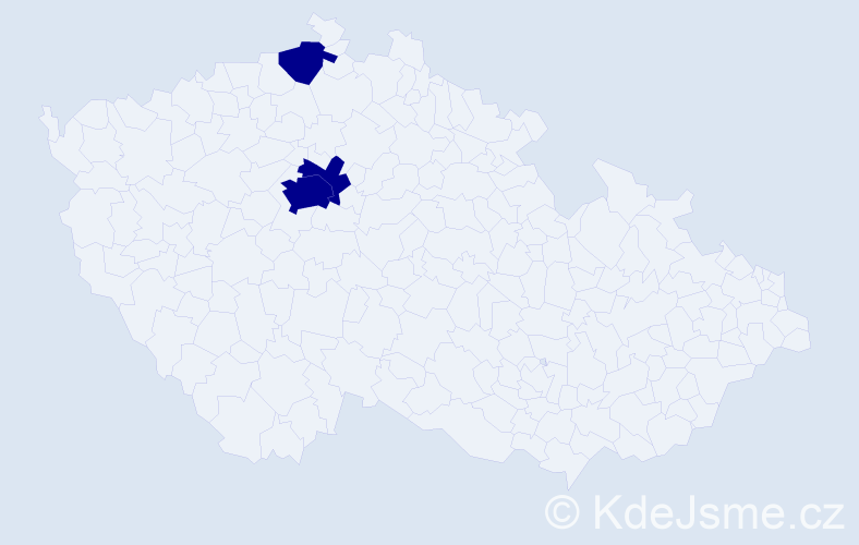Jméno: 'Ba Phong', počet výskytů 3 v celé ČR