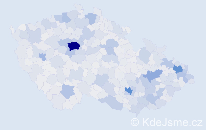 Jméno: 'Marek', počet výskytů 60429 v celé ČR