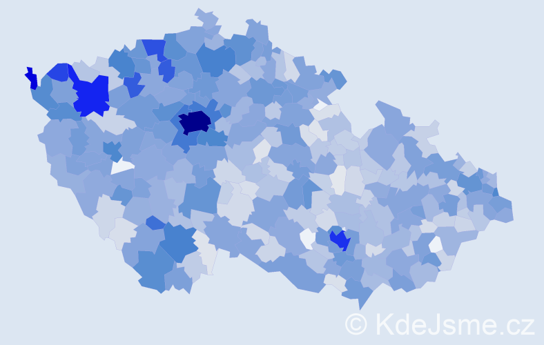 Jméno: 'Nina', počet výskytů 3214 v celé ČR