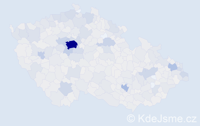Jméno: 'Karolina', počet výskytů 3035 v celé ČR