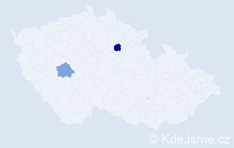 Jméno: 'Tan Nguyen', počet výskytů 2 v celé ČR