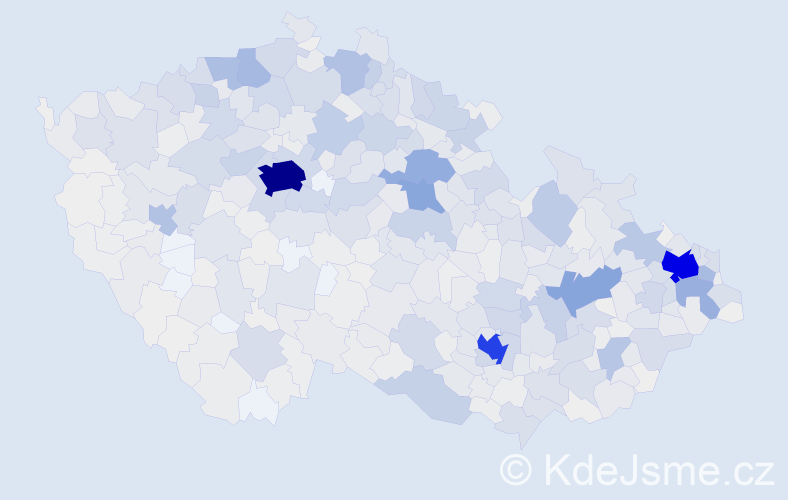 Jméno: 'Alenka', počet výskytů 2666 v celé ČR