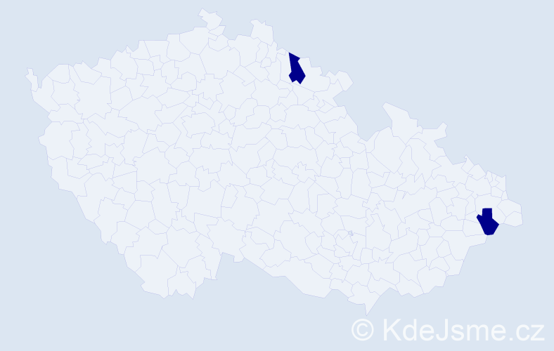 Jméno: 'Alois Adam', počet výskytů 2 v celé ČR