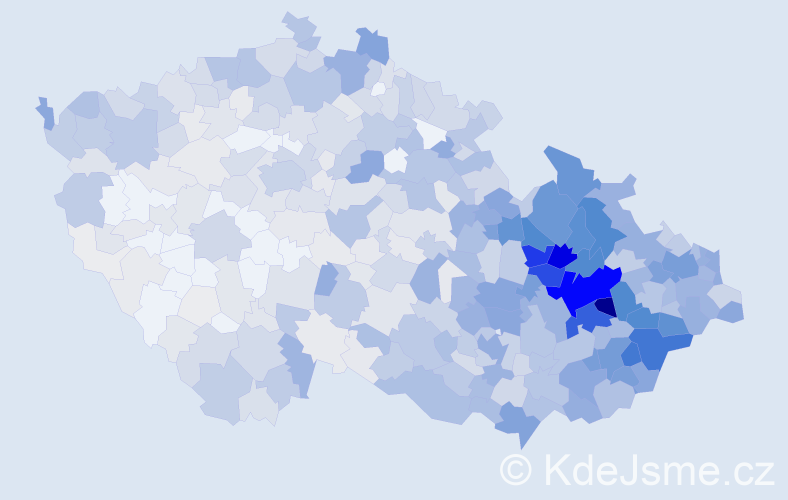 Jméno: 'Zdenek', počet výskytů 2685 v celé ČR