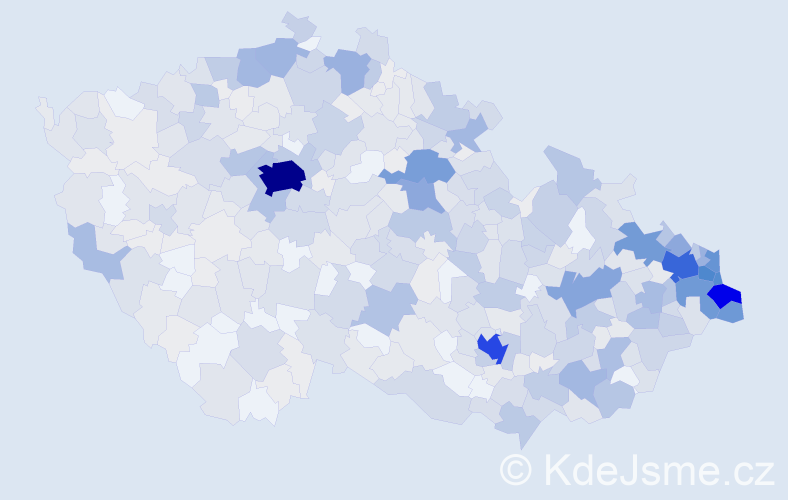 Jméno: 'Dorota', počet výskytů 1535 v celé ČR