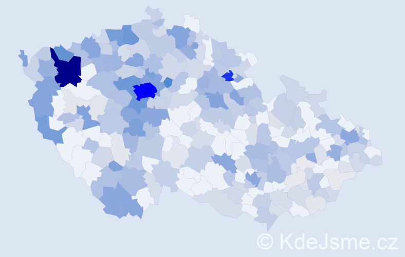 Jméno: 'Galina', počet výskytů 1055 v celé ČR