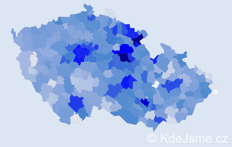 Jméno: 'Dita', počet výskytů 5161 v celé ČR
