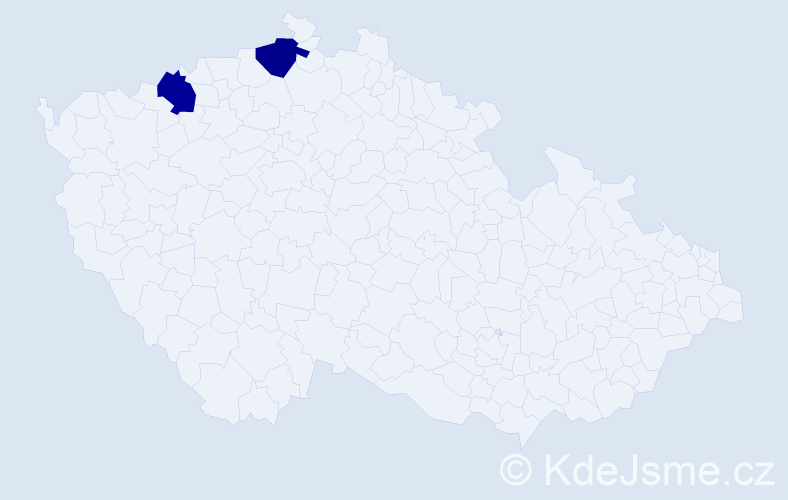 Jméno: 'Minh Hung', počet výskytů 2 v celé ČR