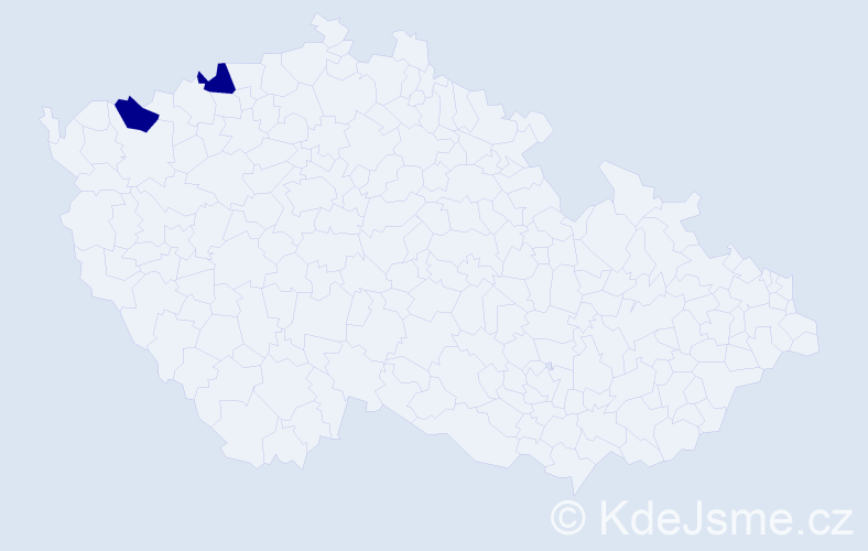 Jméno: 'Quynh Ngoc', počet výskytů 2 v celé ČR