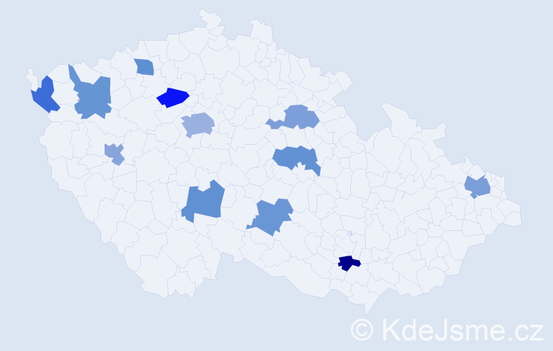 Jméno: 'Ngoc Khanh', počet výskytů 16 v celé ČR