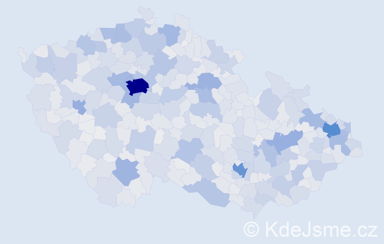 Jméno: 'Natálie', počet výskytů 30915 v celé ČR