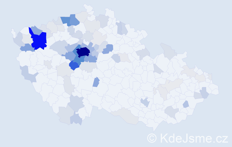Jméno: 'Dmitry', počet výskytů 520 v celé ČR
