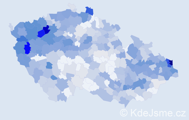 Jméno: 'Evženie', počet výskytů 1178 v celé ČR