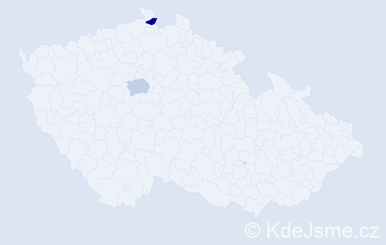 Jméno: 'Roko', počet výskytů 4 v celé ČR