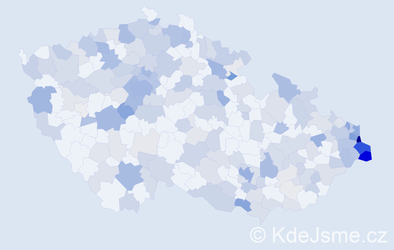 Jméno: 'Natalia', počet výskytů 478 v celé ČR