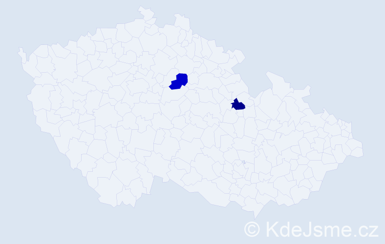 Jméno: 'Petr Nikolas', počet výskytů 2 v celé ČR