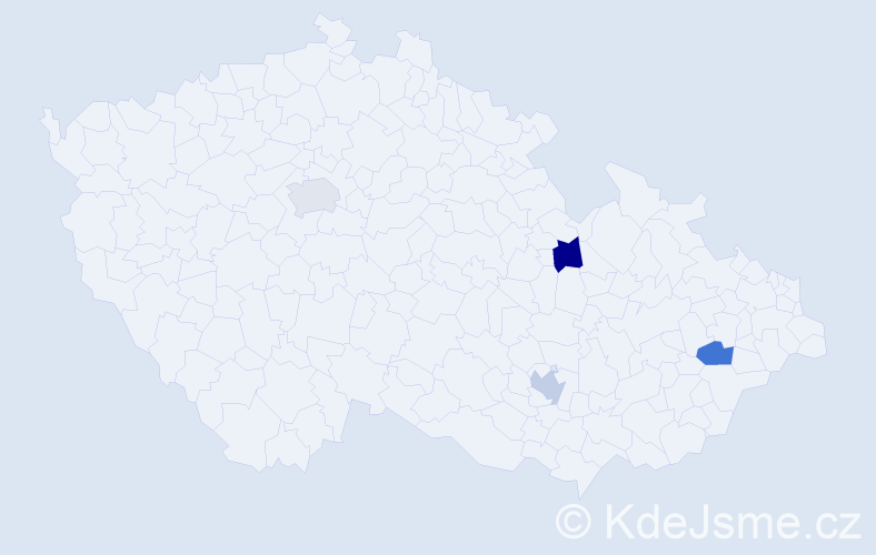 Jméno: 'David Matyáš', počet výskytů 4 v celé ČR