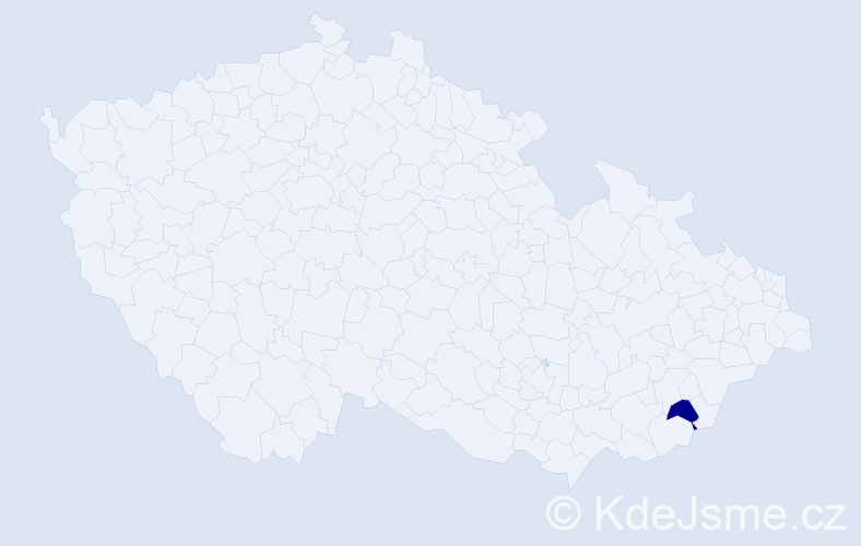 Jméno: 'Jonáš Stanislav', počet výskytů 1 v celé ČR