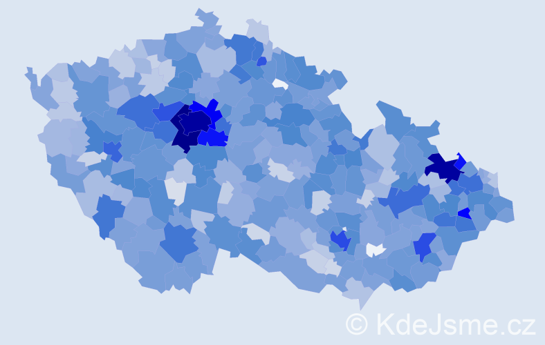 Jméno: 'Jonáš', počet výskytů 3951 v celé ČR