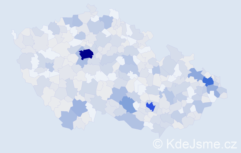Jméno: 'Tina', počet výskytů 780 v celé ČR