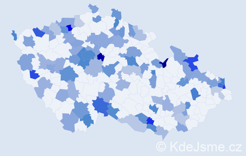 Jméno: 'Nikoleta', počet výskytů 176 v celé ČR