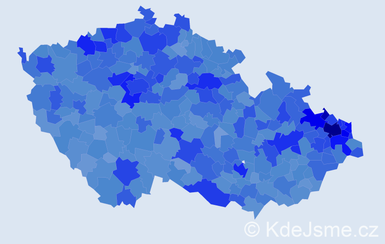 Jméno: 'Natálie', počet výskytů 26456 v celé ČR