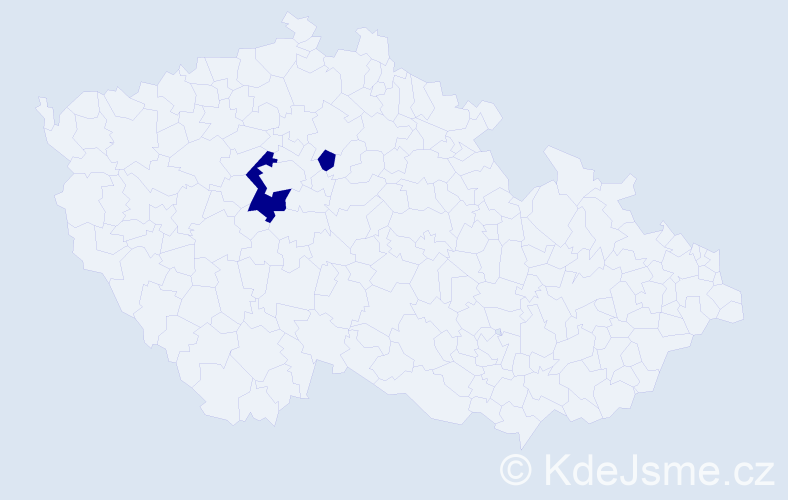 Jméno: 'Radka Johana', počet výskytů 2 v celé ČR