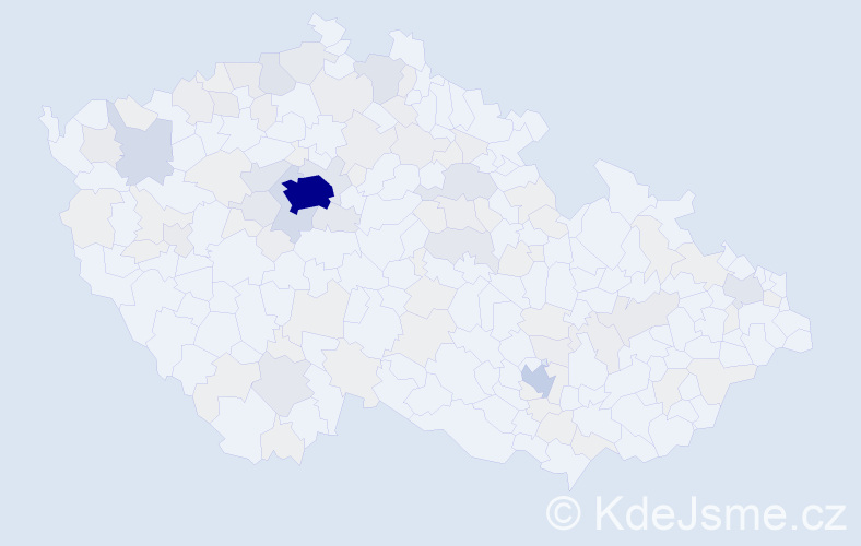 Jméno: 'Artem', počet výskytů 388 v celé ČR
