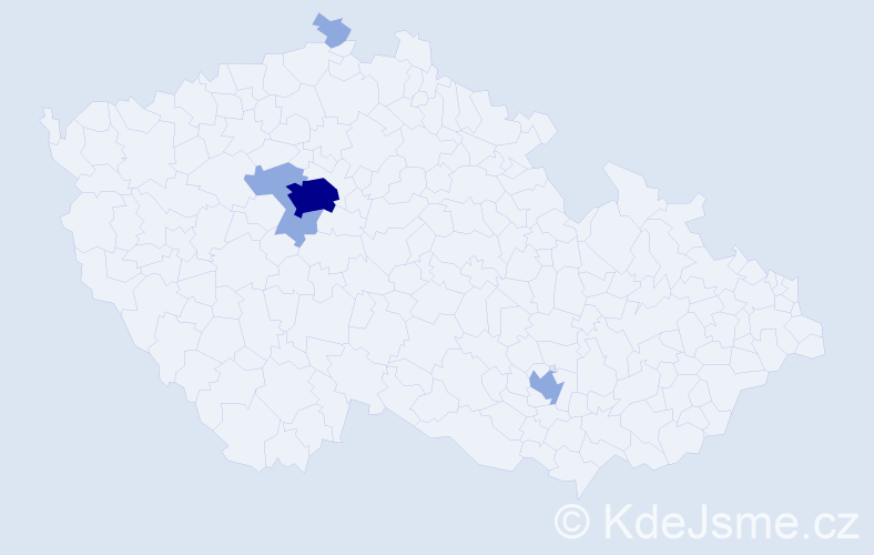 Jméno: 'Dubravka', počet výskytů 12 v celé ČR