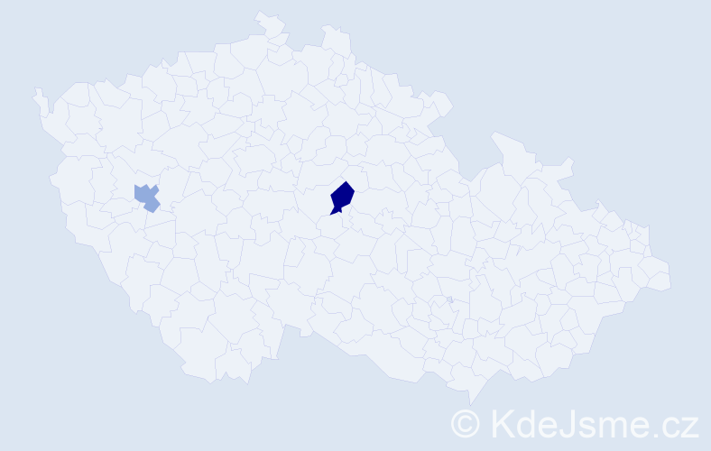Jméno: 'Thanh Luyen', počet výskytů 2 v celé ČR