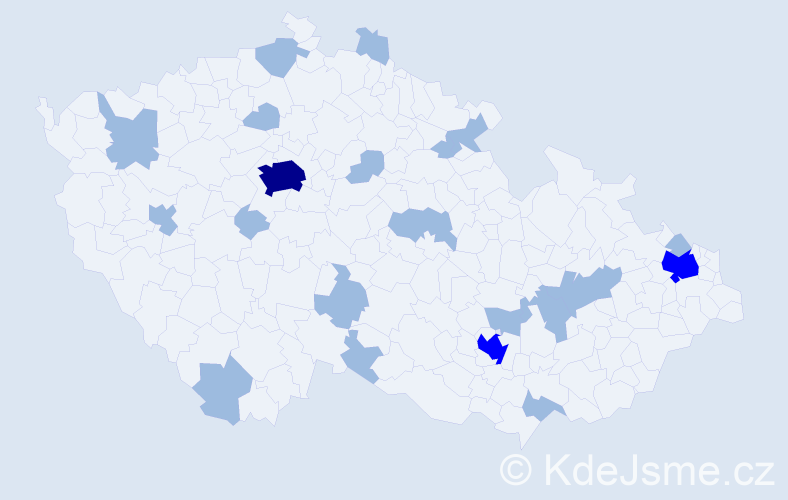 Jméno: 'Sára Anna', počet výskytů 28 v celé ČR