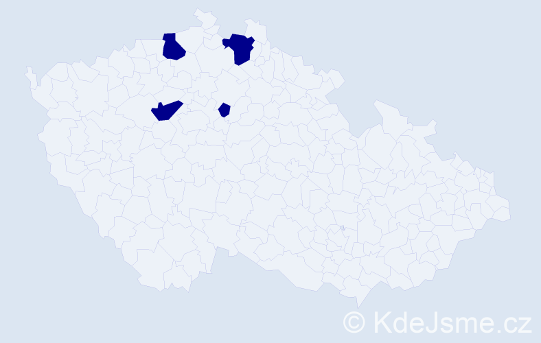 Jméno: 'Quoc Doan', počet výskytů 4 v celé ČR