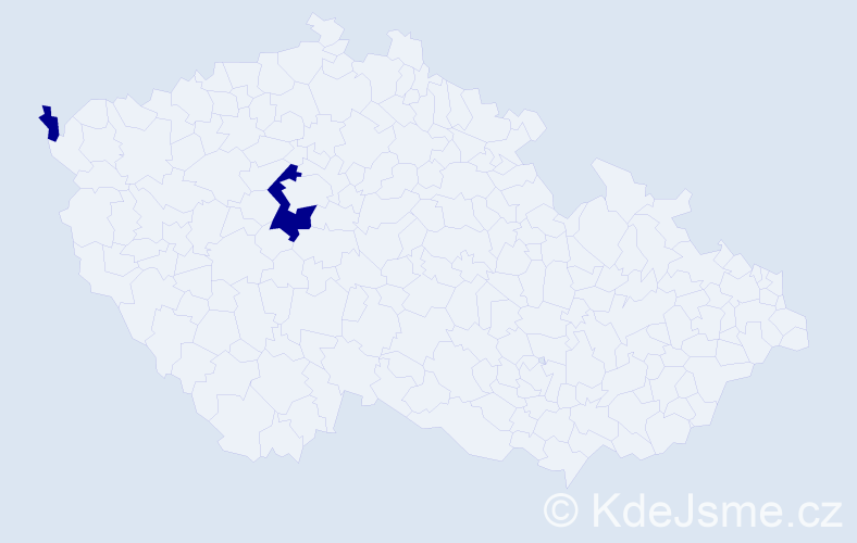 Jméno: 'Nguyen Hong Anh', počet výskytů 2 v celé ČR