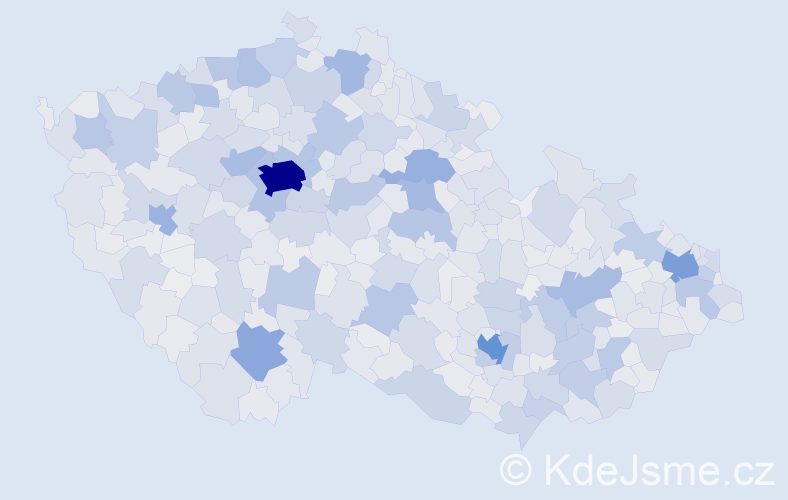 Jméno: 'Romana', počet výskytů 22095 v celé ČR