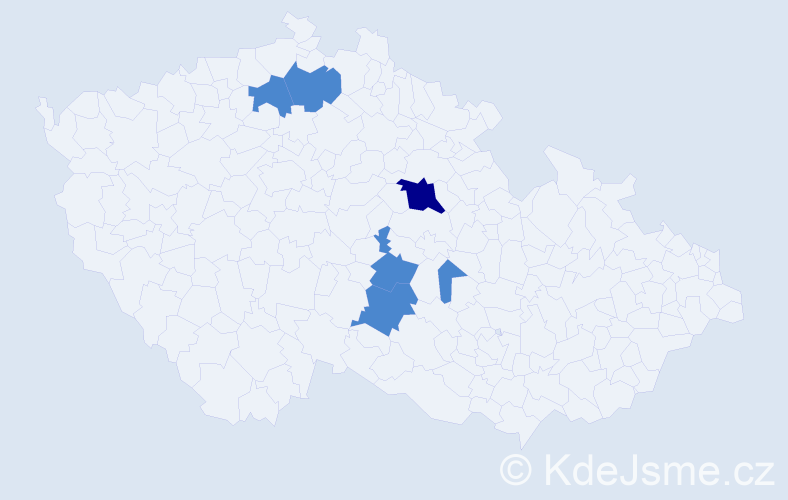 Jméno: 'Baasansuren', počet výskytů 8 v celé ČR