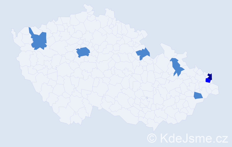 Jméno: 'Andrzej Stanislaw', počet výskytů 10 v celé ČR