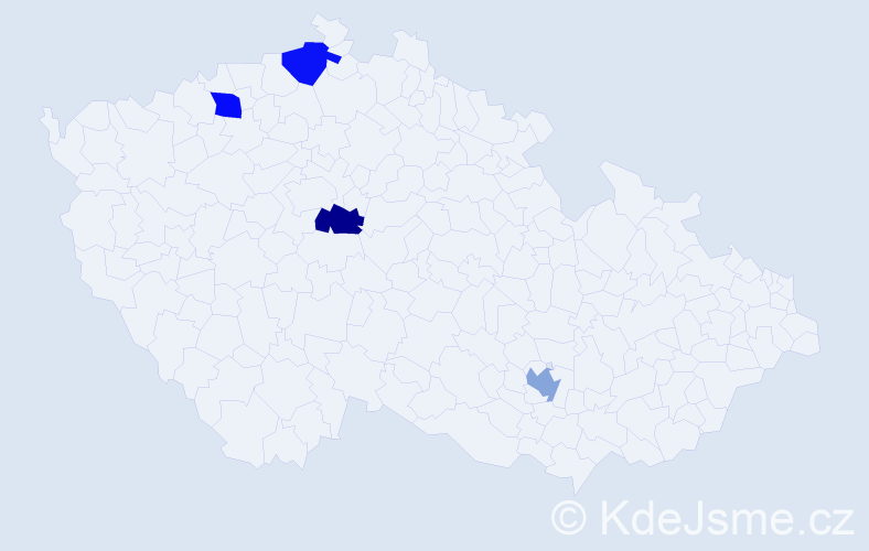 Jméno: 'Marek Adam', počet výskytů 4 v celé ČR