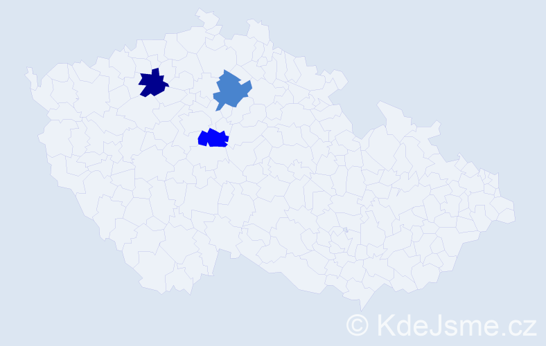 Jméno: 'Tobias Adam', počet výskytů 3 v celé ČR