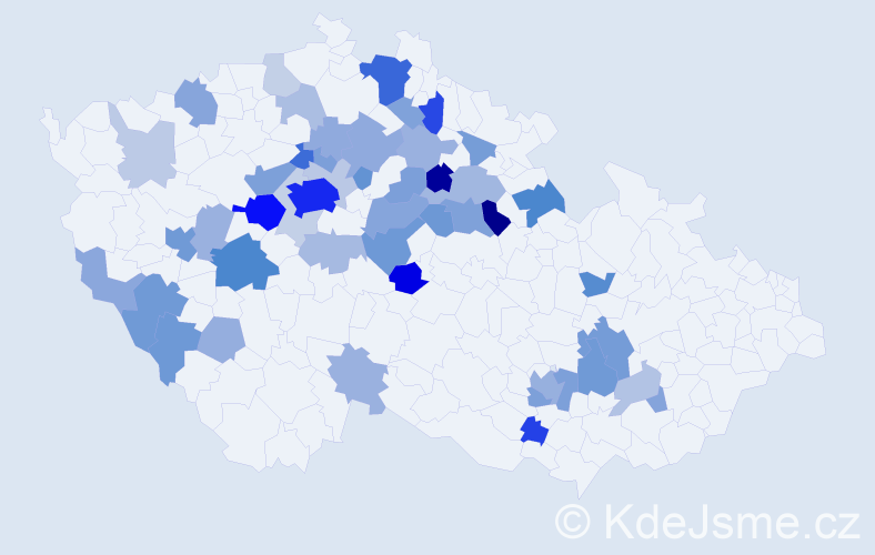 Jméno: 'Iurie', počet výskytů 142 v celé ČR