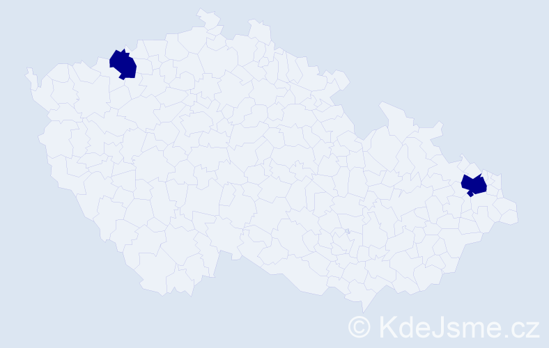 Jméno: 'Tai Anh', počet výskytů 2 v celé ČR