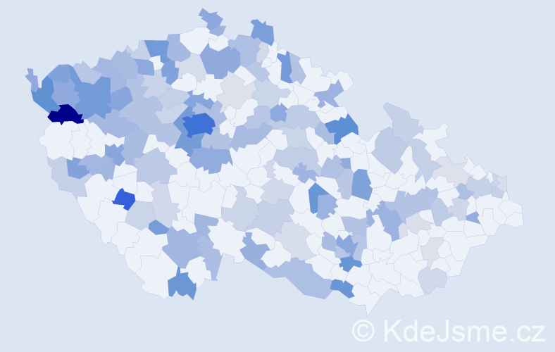 Jméno: 'Marija', počet výskytů 327 v celé ČR