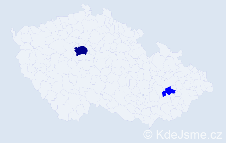 Jméno: 'Matthew Jacob', počet výskytů 3 v celé ČR