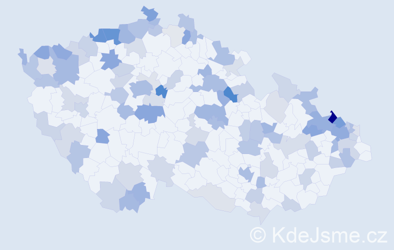 Jméno: 'Charlotta', počet výskytů 216 v celé ČR