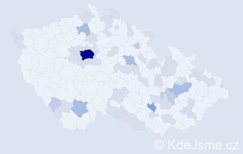 Jméno: 'Lota', počet výskytů 86 v celé ČR